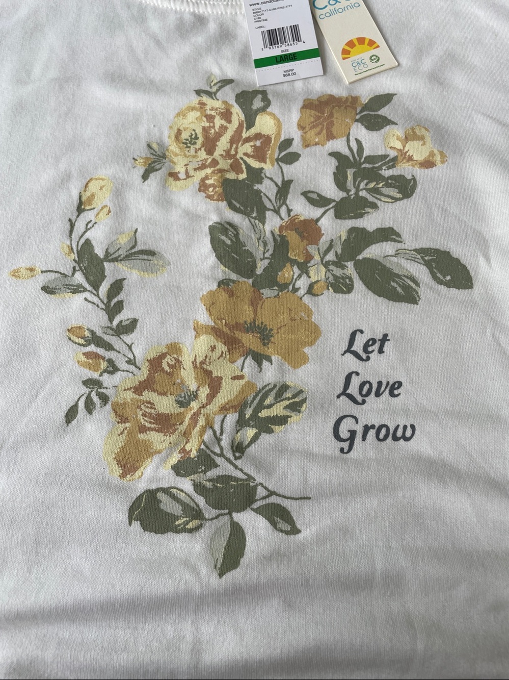 Women's C&C California “Let Love Grow” Pullover